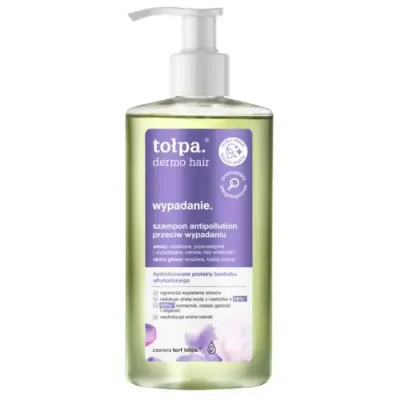 Шампунь для волос Tolpa Dermo Hair против выпадения antipollution с торфом, 250 мл