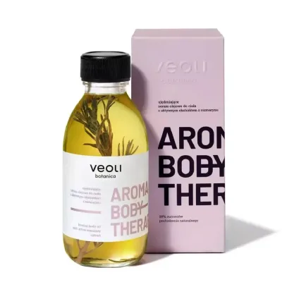 Масло-сыворотка для тела Veoli Botanica Aroma Body Therapy с розмарином, для тонуса кожи, 136 г