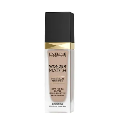 Тональный крем Eveline Cosmetics Wonder Match 15 Natural адаптирующийся, натуральное покрытие, 30 мл