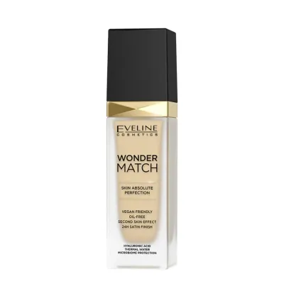 Тональный крем Eveline Cosmetics Wonder Match 05 Light Porcelain адаптирующийся, натуральное покрытие, 30 мл