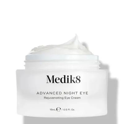 Крем для кожи вокруг глаз Medik8 Advanced Night Eye ночной питательный, с пептидами и кофеином, 15 мл