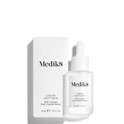 Сыворотка для лица Medik8 Liquid Peptides пептидная разглаживающая, антивозрастной уход, 30 мл