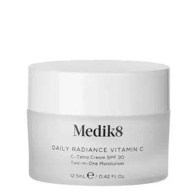 Крем для лица Medik8 Daily Radiance Vitamin C SPF30 Try Me Size увлажняющий, с витамином C и солнцезащитой, 12,5 мл