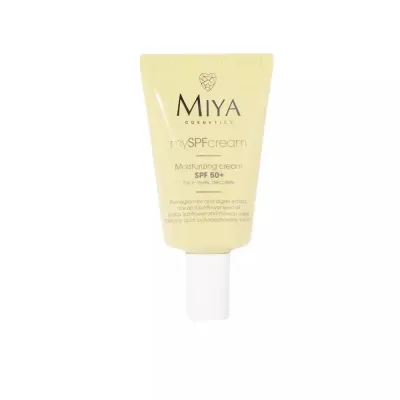 Крем для лица Miya mySPFcream солнцезащитный SPF 50+, для лица глаз и декольте, увлажняющий, 40 мл