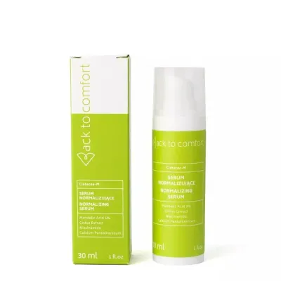 Сыворотка Back to comfort Cistacea-M нормализующая с миндальной кислотой для жирной кожи, 30 мл