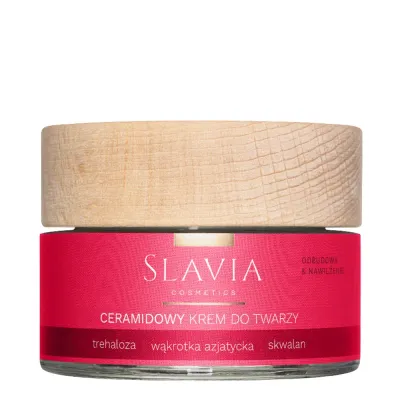 Крем для ухода за кожей лица Slavia Cosmetics церамидный восстанавливающий, для сухой и чувствительной кожи, 50 мл