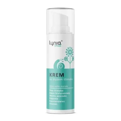 Крем для лица Lynia Snail с муцином улитки регенерирующий увлажняющий, 50 мл