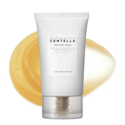 Крем для лица SKIN1004 Madagascar Centella Soothing Cream успокаивающий с центеллой и церамидами, 75 мл