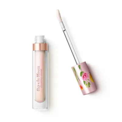 Блеск для губ KIKO Milano Days in Bloom Volumizing Lip Shine 01 Lilac Waves лиловый сияющий, эффект объёма, 2.7 мл