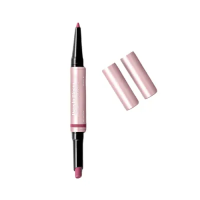 Помада-карандаш для губ KIKO Milano Days In Bloom 2-In-1 Vibrant 04 Magenta Memory пурпурный сатиновый, 1 г