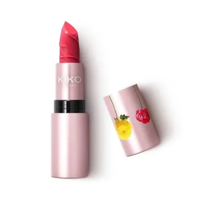 Помада для губ KIKO Milano Days in Bloom Hydra-Glow 05 Red Mindset увлажняющая, сияющий финиш, 3,5 г