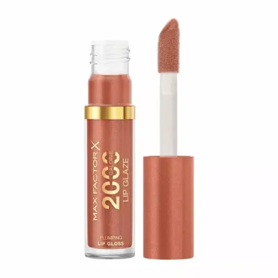 Блеск для губ Max Factor 2000 Calorie Lip Glaze 170 Nectar Punch персиковый, сочный глянец, 4,4 мл