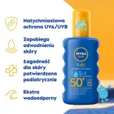 Спрей солнцезащитный детский NIVEA Sun Kids Protect & Care SPF 50 водостойкий увлажняющий, 200 мл — фото 4