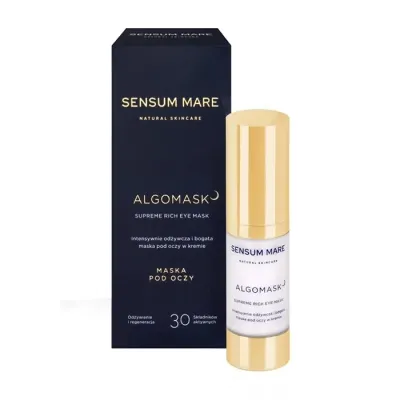 Маска для кожи вокруг глаз Sensum Mare ALGOMASK Supreme Rich Eye Mask питательная кремовая с морскими водорослями, 15 мл