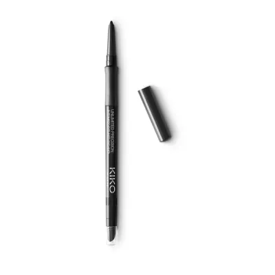 Карандаш для глаз KIKO Milano Unlimited Precision Automatic Eyeliner & Khol 16 Black чёрный, автоматический, с растушёвкой, 0,35 г