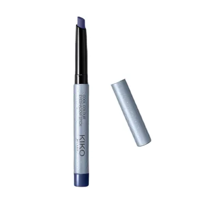 Тени для век в стике KIKO Milano Cool Colour Eyeshadow Stick 09 Matte Navy Blue кремовые матовые, тёмно-синий, 1,6 г