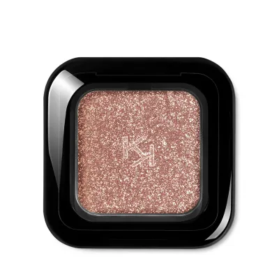 Тени для век с глиттером KIKO Milano Glitter Shower Eyeshadow 08 Into The Rose рассыпчатые, розовый, сияющий финиш, 2 г