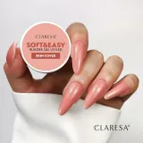 Гель строительный Claresa Nails Soft&Easy Builder Gel Skin Cover телесный, компактная банка, 45 г — фото 2