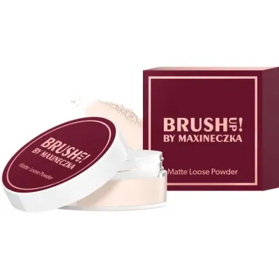 Пудра рассыпчатая BrushUp! by Maxineczka Loose Matte Powder матирующая для фиксации макияжа 8 г