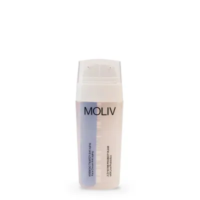 Крем для лица Moliv Anti-Aging с живыми пробиотиками, ниацинамид и гиалуроновая кислота, 30 мл
