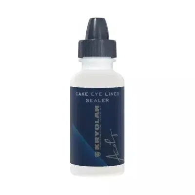 Фиксатор для подводки глаз Kryolan Cake Eye Liner Sealer профессиональный влагостойкий, 15 мл