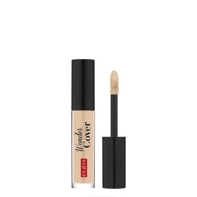 Консилер для лица PUPA Milano Wonder Cover Full Coverage Cream Beige плотное покрытие стойкий, 4,2 мл