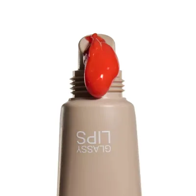 Бальзам для губ Say Hi GLASSY LIPS оттеночный, с пептидом, кремовый, Coral, 10 мл