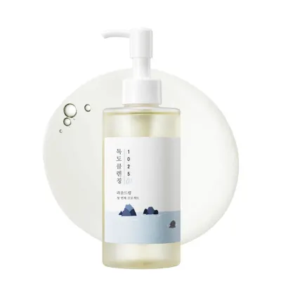 Гидрофильное масло для лица ROUND LAB 1025 Dokdo Cleansing Oil для снятия макияжа, для всех типов кожи, 200 мл