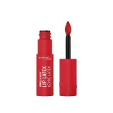 Жидкая помада для губ Rimmel Thrill Seeker Lip Latex глянцевая плотная, оттенок 400 Rimmel Red, 6 мл — фото 1