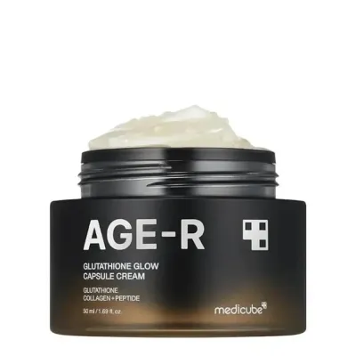 Крем для лица Medicube AGE-R Glutathione Glow Capsule Cream капсульный с глутатионом, придающий сияние, 50 мл