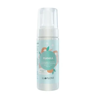 Пенка для умывания LullaLove Neroli & Tea Tree очищающая с нероли и маслом чайного дерева, для жирной и проблемной кожи, 150 мл