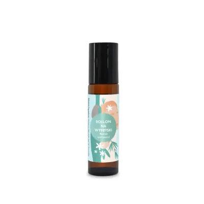 Роликовое средство LullaLove Roll-on точечный уход за кожей с маслом чайного дерева и жожоба, 10 мл