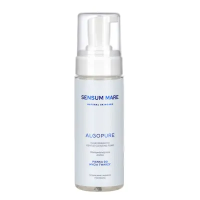 Пенка для умывания Sensum Mare Algopure микропребиотическая с морскими водорослями, для лица и век, 150 мл