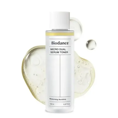 Тоник-сыворотка для лица Biodance Micro Dual Serum двухфазный увлажняющий, с ниацинамидом, 150 мл