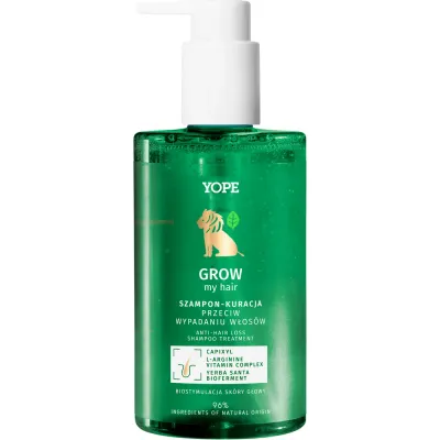 Шампунь для волос Yope GROW my hair против выпадения укрепляющий, 300 мл