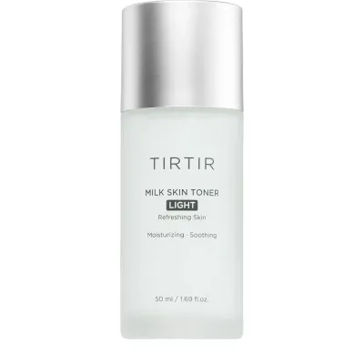 Тоник для лица TIRTIR Milk Skin Toner Light лёгкий увлажняющий, с экстрактом риса и ниацинамидом, 50 мл