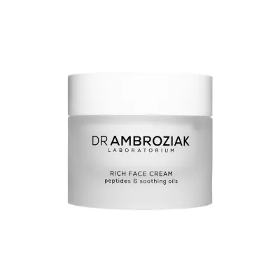 Крем для лица Dr Ambroziak Laboratorium Rich Face Cream питательный, с маслом ши и пептидом, для сухой кожи, 50 мл