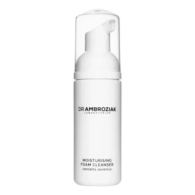Пенка для умывания лица Dr Ambroziak Laboratorium Moisturising Foam Cleanser увлажняющая, с ниацинамидом и центеллой, 150 мл