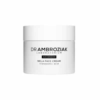 Крем для лица Dr Ambroziak Laboratorium Mela Face Cream против пигментации с транексамовой кислотой, 50 мл
