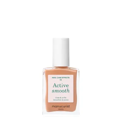 Лак для ногтей Manucurist Active Smooth 02 ухаживающий, золотистый полупрозрачный, 15 мл
