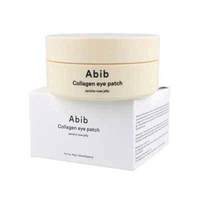 Патчи под глаза Abib Collagen Jericho Rose Jelly гидрогелевые увлажняющие, с коллагеном, 60 шт