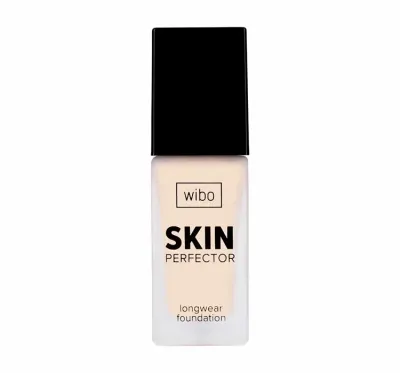 Тональный крем Wibo Longwear Foundation Skin Perfector стойкий, оттенок 01C Alabaster, сияющий финиш, 30 мл