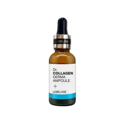 Ампула для лица Lebelage Dr. Collagen Derma с гидролизованным коллагеном увлажняющая 30 мл