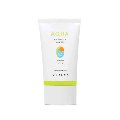 Крем-гель солнцезащитный для лица Orjena Aqua UV Perfect Sun SPF50+ PA++++ увлажняющий, защита от UVA и UVB, 50 мл