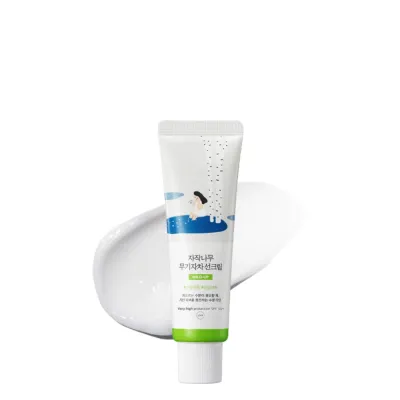Крем для лица солнцезащитный ROUND LAB Birch Juice Moisturizing Mild Up SPF50+ PA++++ увлажняющий, 50 мл