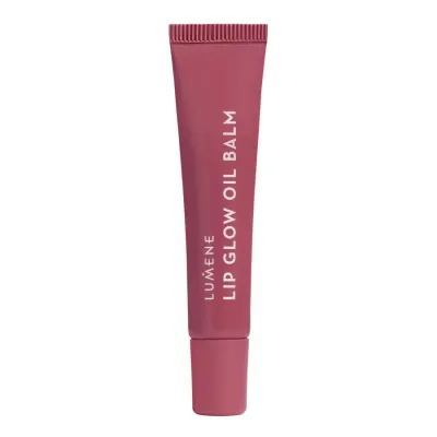 Бальзам для губ Lumene Lip Glow с маслом, малиновый оттенок 5 Raspberry, увлажняющий блеск, 10 мл