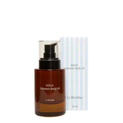 Масло для тела La Bomba Soleil Shimmer с шиммером и маслом макадамии 50 мл