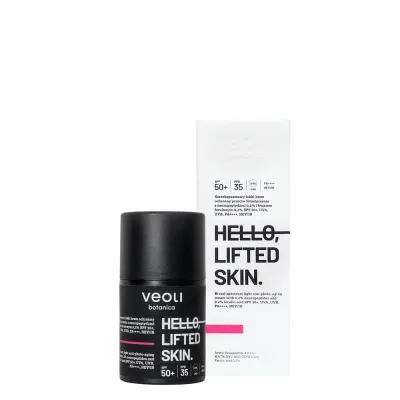 Крем для лица Veoli Botanica HELLO LIFTED SKIN SPF50+ для зрелой кожи 50 мл