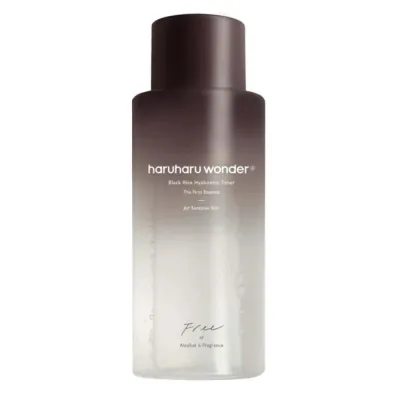 Тоник для лица Haruharu Wonder Black Rice Hyaluronic Toner Free of Alcohol & Fragrance без спирта и отдушки, концентрированный, 300 мл