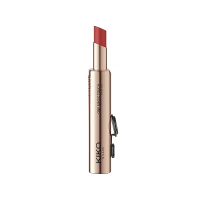 Помада для губ KIKO Milano One Magic Touch Lip Stylo полуматовая увлажняющая, насыщенный пигмент, оттенок 09 The Diva, 2.5 г